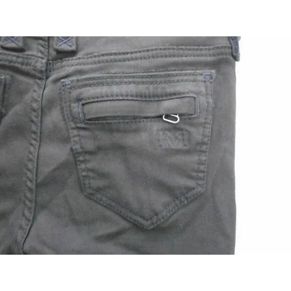 Rock Revival Sheryl Jeans Women 28 (31x32) Black Skinny Moto Biker Stretch Pants - Picture 13 of 15